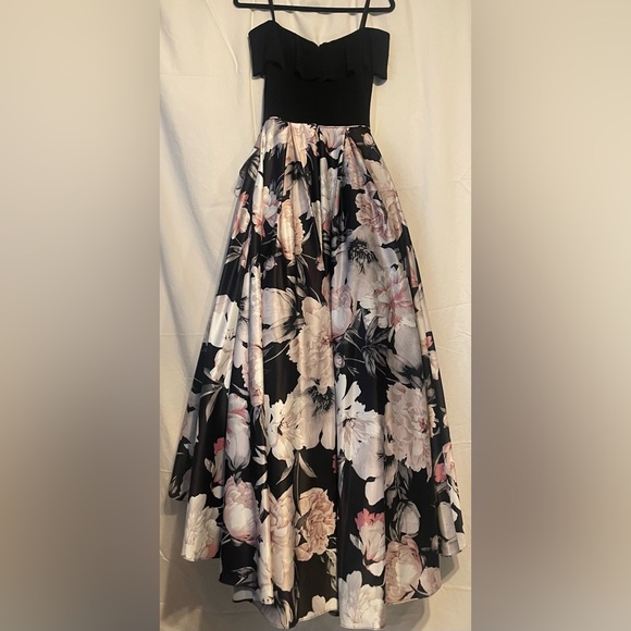 Betsy Adams Floral Formal Gown - Picture 1 of 4